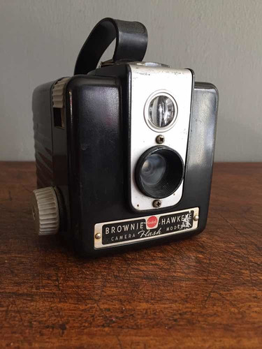 Cámara Fotográfica Kodak Brownie Hawkeye Bakelita Años 50s