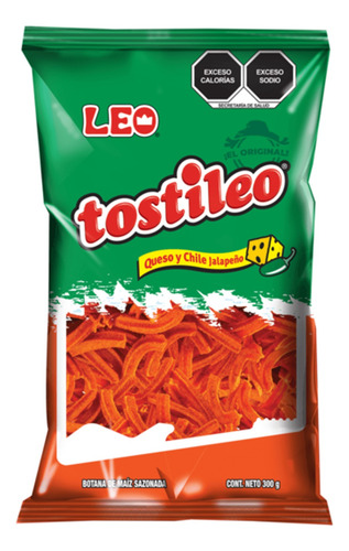 Botanas Leo Tostileo 15 Piezas De 300gr Cada Una