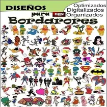 Comprar Bordados Diseños Ponchados Personajes Bordadoras