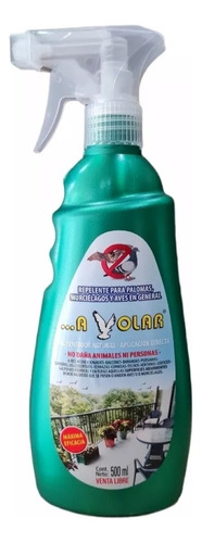 Repelente Ahuyenta Palomas Murciélagos 500ml Aplic. Directa