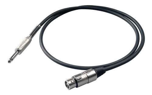 Cable De 6 Metros Para Micrófono Xlr A Plug Proel Bulk200lu6