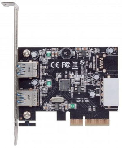 Tarjeta Pci Express Manhattan 10gbit/s 151795 2x Usb 3.0 /v