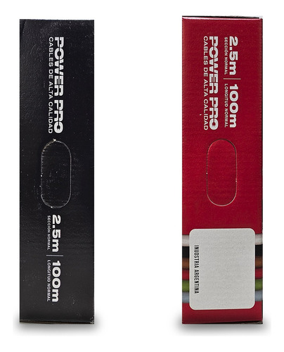 Cable Unipolar Rollo De 100mt Ignifugo Flexible Power Pro Cubierta Marrón