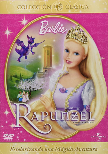 Barbie Como Rapunzel | Dvd Película Nueva
