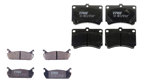 Kit Completo Balatas Bajos Metales Ford Escort 91-93 Trw