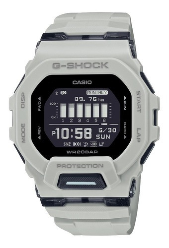 Reloj pulsera Casio GBD200UU-9, para hombre color