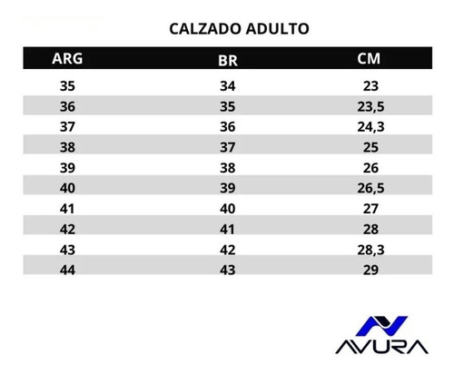 Imagen 8 de 9 de Zapatillas Avura Hydra Hombre Training Deportiva Jogging