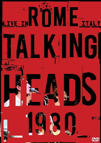 Dvd Talking Heads - Live In Rome Italy 1980
