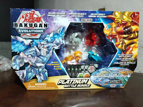 Bakugan Evolutions Platinum Battle Bundle (Usado)