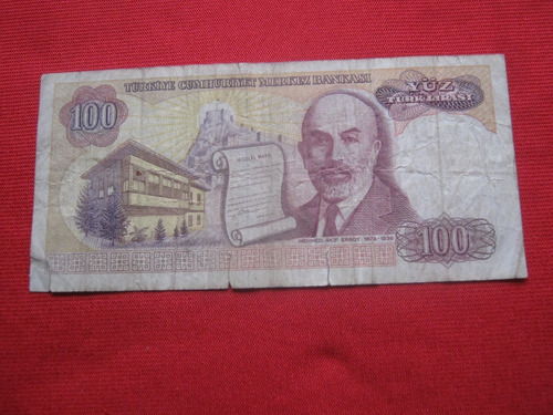 Turquía 100 Lira 1984