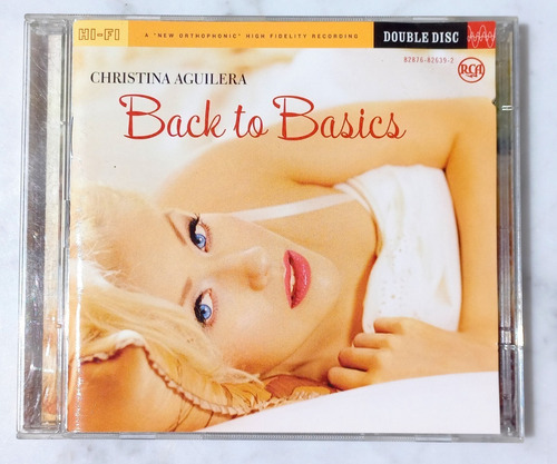 Christina Aguilera 2 Cds Back To Basics Importados Impecab 