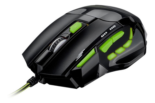 Mouse Gamer Kolke Storm Kgm-411 Usb 2400dpi Variable 7 Boton