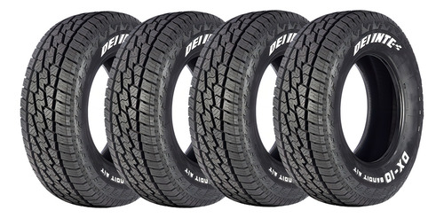 Kit 4 Pneus Delinte 31x10.5r15 Dx-10 Bandit A/t 109q Lt Wl