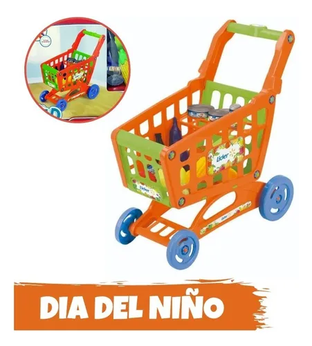 Carrito de supermercado juguete lider sales