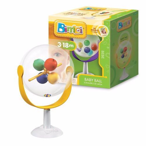 Bimbi Sonajero Baby Ball Con Sopapa Para Bebes Mundo Manias