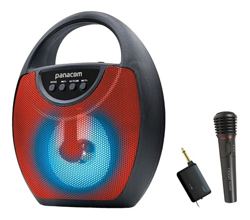 Parlante Panacom Portatil  Bluetooth + Mic Inalambrico Ramos