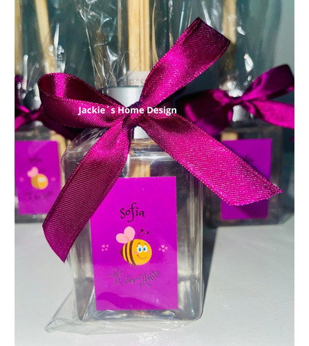 Souvenirs Personalizado 10u Difusor 125ml Cumpleaños Fiestas