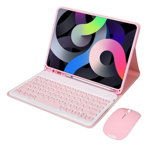 Funda Con Teclado Ratón Para iPad 9.7 Pro Air1 Air2 Ñ X0977