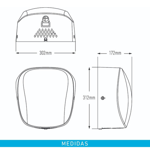 Secamanos Eléctrico Inelec Fastdri V2 Automático