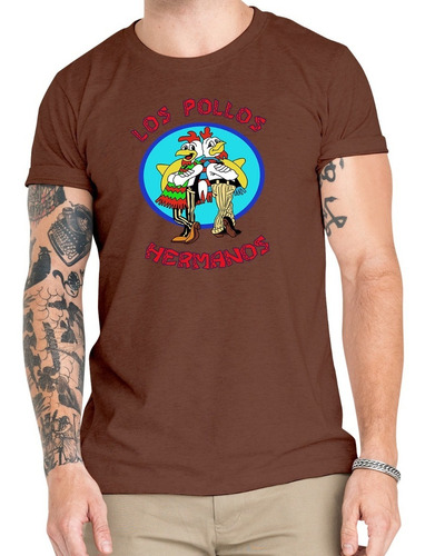 Polera Los Pollos Hermanos Breaking Algodón Orgánico Se53