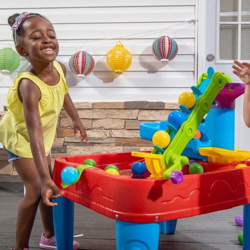 Mesita De Estimulación Con Pelotas Stem-step2 Juego Infantil
