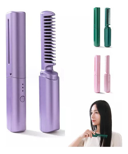 G Mini Peine Alisador De Pelo Portátil Inalámbrico