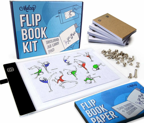 Flip Book Kit  Caja De Luz Led Para Dibujar Y Calcar Y ...