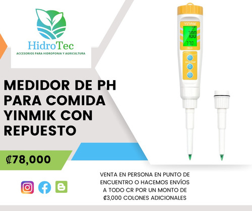 Medidor De Ph Para Comida