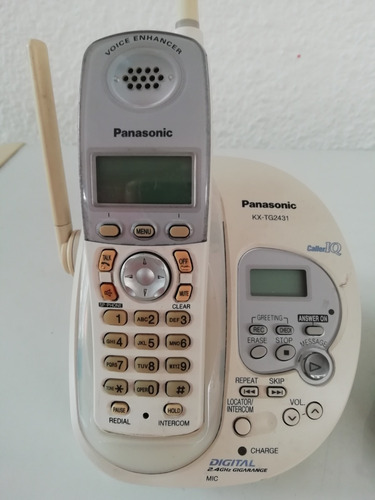 Teléfono Panasonic Kx-tg2431w Inalámbrico Digital