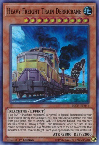 Heavy Freight Train Derricrane (inch-en046) Yu-gi-oh!