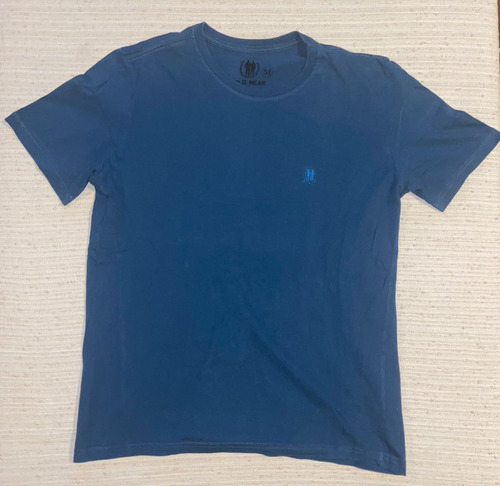 Camiseta Polo Wear - Lisa Azul Marinho - Tam M | Promoção