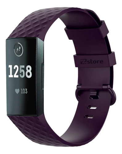 Correa Compatible Con Fitbit Charge 4 Uva