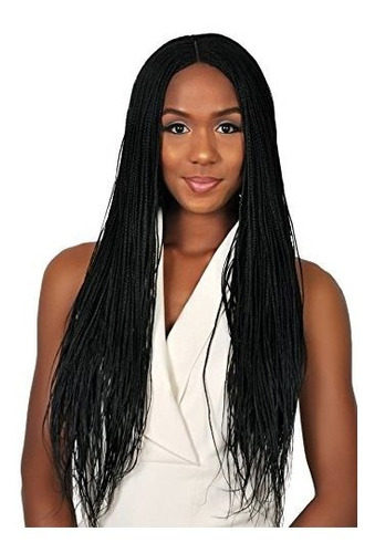 Peluca Trenzada Wow Braids - 22  - Sintética.