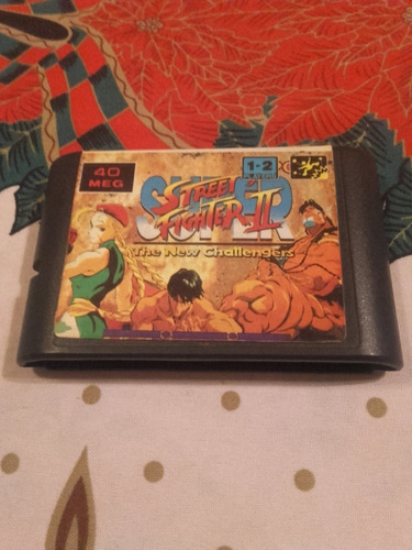 Cartucho Super Street Fighter 2 Sega Genesis / Megadrive Jap (Usado)