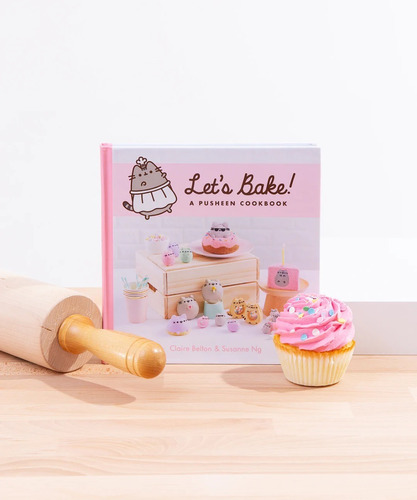 Libro Let's Bake A Pusheen Cookbook Recetas Cocina Gato Gris