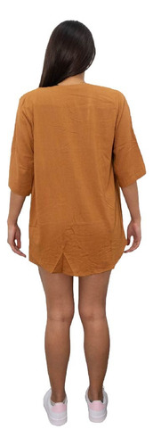 Conjunto Lino Capa Con Capucha Cerrada Y Short - Suimy