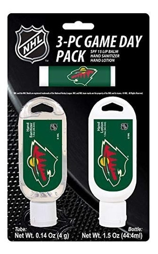 Nhl Minnesota Wild Día Juega Paquete Incluye 1 Crema De Caca