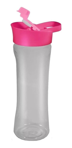 Imagen 2 de 3 de Licuadora portátil Ultracomb Mixer To Go LC-2203 600 mL púrpura con jarra de plástico 220V