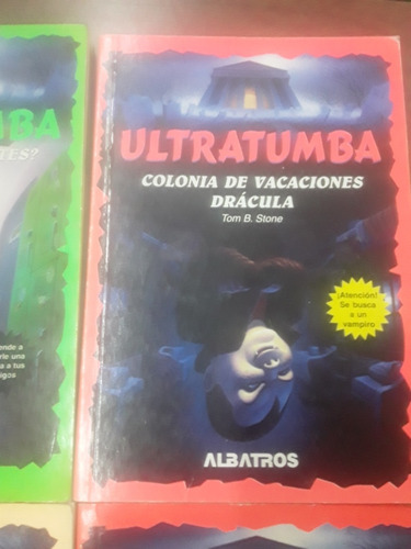 Tom Stone - Ultratumba Lote X 5 Libros - Drácula Aullidos (Usado)