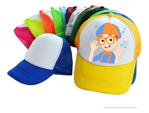 Gorras Blippi, Plim Lim, Yoda, Etc Personalizadas Personajes