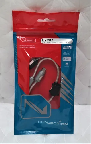 Connection Ftm-030 Cable Rca Tipo Y. 2macho1hembra.original.
