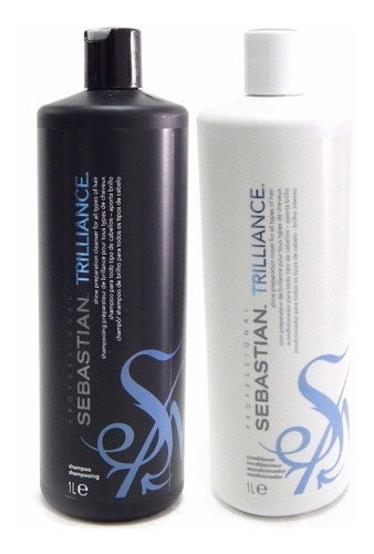 Shampoo +acondicionador Trilliance X1000ml Sebastian Wella