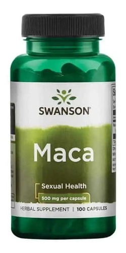 Maca Peruana Amplio Espectro 100 Caps 500 Miligramos