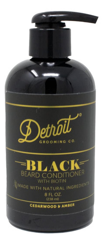 Detroit Grooming Co. Acondicionador De Barba Con Biotina, Ed