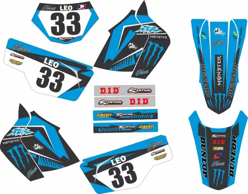 Adesivos Proteção Laminados Moto Trilha Motocross Xlr 125 CA-16182