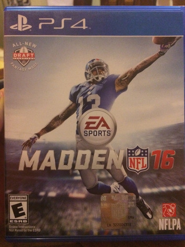 Madden 16 Ps4 Usado