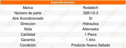 Banda Accesorios Beetle 1.8l L4 07_09 Rodatech 5634436