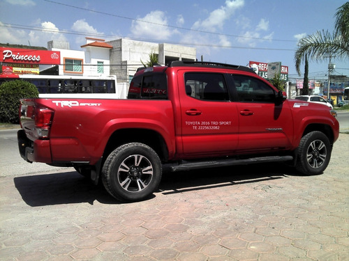 Imagen 5 de 14 de Toyota Takoma 2016 Trd Sport 4x2 Dob/cab Tela Eng $ 113,600