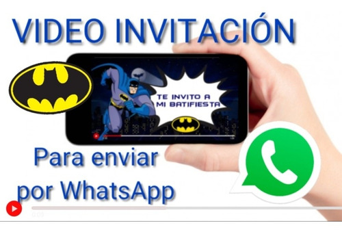 Video Invitación Batman