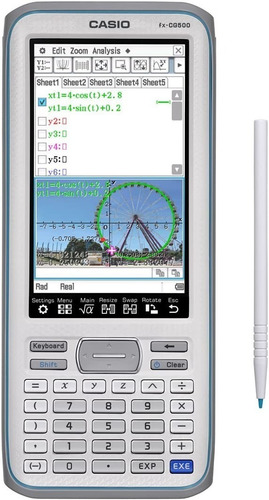 Imagen 2 de 6 de Calculadora Graficadora Casio Classpad Fx Cg500 Garantia